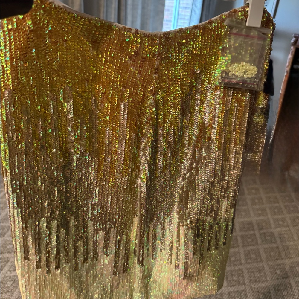 Versace Collection Iridescent Ombre sequin skirt - Picture 14 of 14